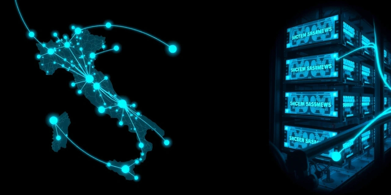 Mappa di calore della copertura 5G in Italia